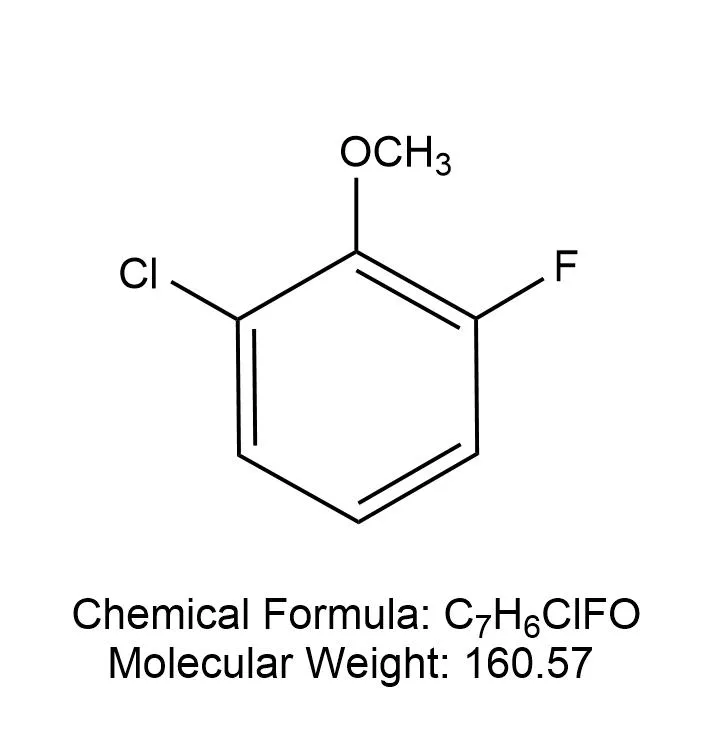 Lielāks vai vienāds ar 98.0% 2-hloro-6-fluoranizola